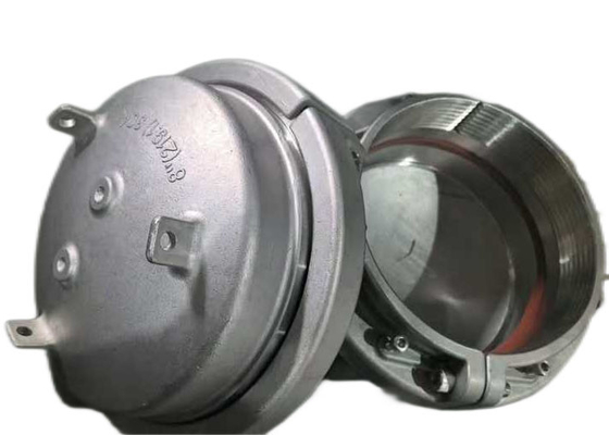 8" 219mm Plastic Pipe End Caps Easy Operation With Bolt O Ring / Vent Valve