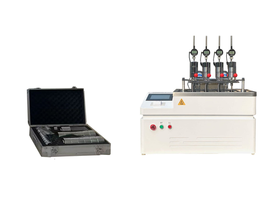 BS EN 727 Automatic Lifting Vicat Softening Temperature Tester for PP PE PVC Plastic Material