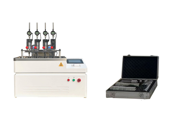 ASTM D1525 Automatic Lifting Plastic HDT VICAT Tester With Four Group Test