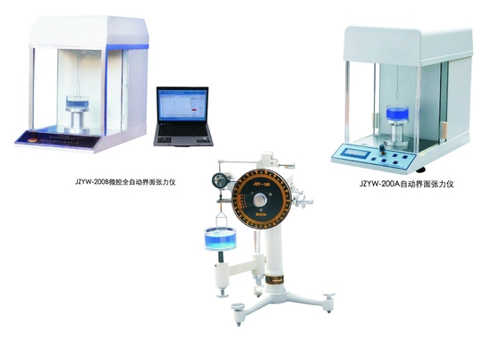 Water / Oil Surface Tension Machine , JZHY-180 Surface Tension Measurement Apparatus