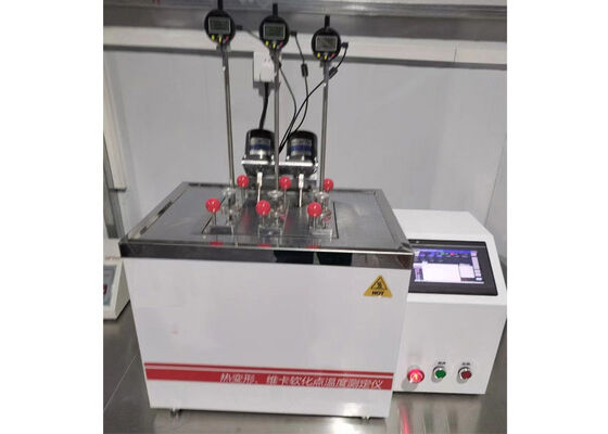 HDT VICAT Tester for Polymer Thermal Deformation and Softening Point Measurement Featuring Stable and Accurate Data Output