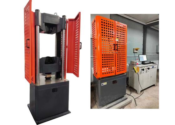Hydraulic Universal Testing Machine with 600KN Max Load and Hydraulic Clamping for Multi-Industry Material Testing