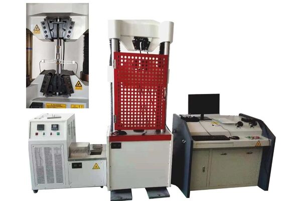 Hydraulic Universal Testing Machine with 600KN Steel Tensile Capacity for Precise Stress Strain and Displacement Control