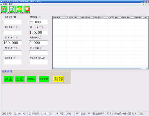 XJJC-5 Microcomputer Control Izod Charpy Impact Tester / Izod Impact Testing Machine