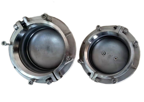 4" 114.3mm Stainless Steel End Closure For Plastic Pipes SO1167
