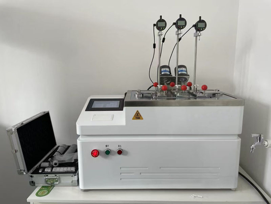 BS EN 727 Automatic Lifting Vicat Softening Temperature Tester for PP PE PVC Plastic Material