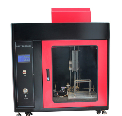 Foam Horizontal Vertical Flammability Tester Microcomputer Control Combustion Tester