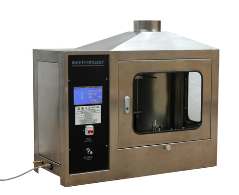 Touch Screen Control Flammability Testing Equipment For Building Materials
