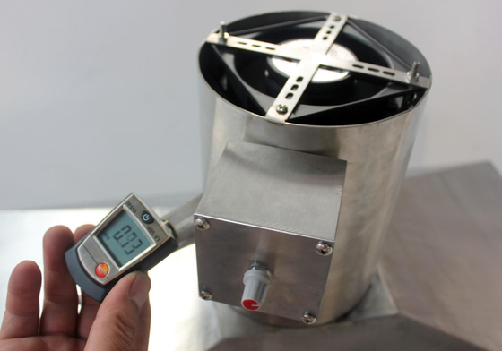 Touch Screen Control Flammability Testing Equipment For Building Materials