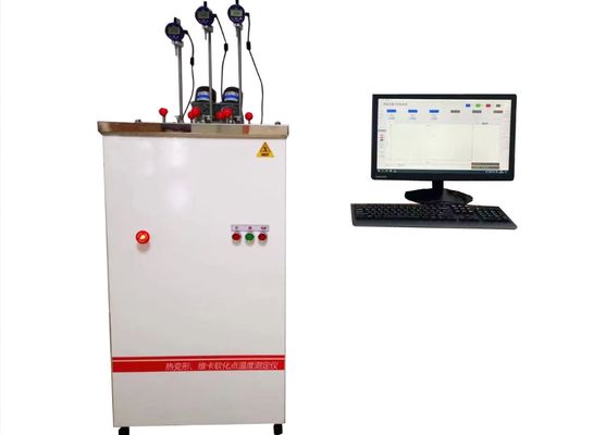 National Standards Compliant HDT VICAT Tester for Deformation Temperature Measurement in Plastics Industry