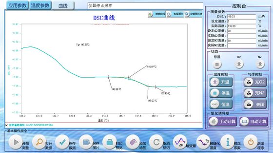 Versatile Differential Scanning Calorimeter for Analysis of Polymer Melting Point and Phase Transition Temperature
