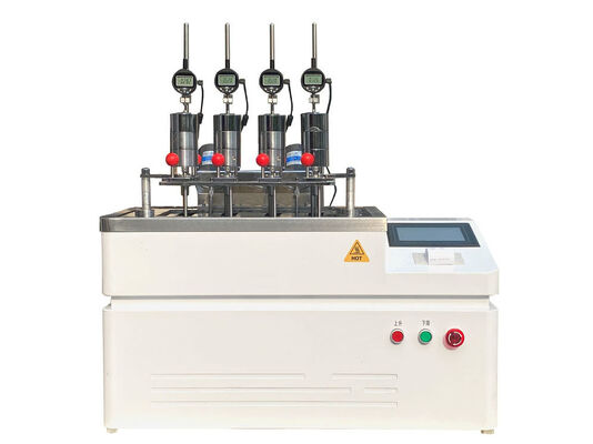 HDT VICAT Tester instrument designed to test heat distortion temperature and VICAT softening point of polymer materials