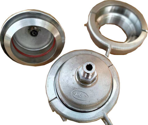 End Closure For Plastic Pipes including bolt O ring and vent valve assembly for hydrostatic pipe static pressure testing