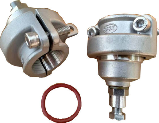 Durable End Closure For Plastic Pipes designed to support hydraulic instantaneous blasting and pressure resistance testing