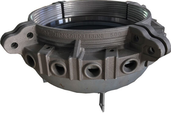 Heavy Duty End Closure For Plastic Pipes Equipped with Silicone Rubber Seal and Vent Valve for Hydrostatic Testing Performance