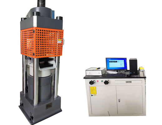 Hydraulic Universal Testing Machine integrating hydraulic power source and precise measurement system for material compression testing