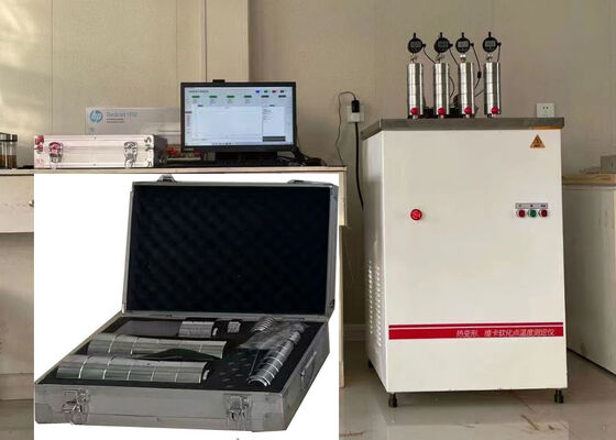 HDT VICAT Tester with Maximum Temperature Error Plus Minus 0.5 Degrees Celsius for Thermal Property Testing of Plastics