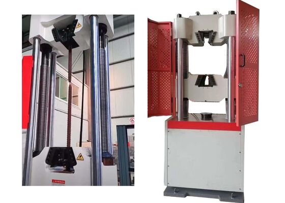 Hydraulic Universal Testing Machine with Load Cell Computer Control for Accurate Tensile Compression and Bending Testing