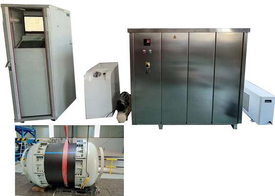 Hydrostatic Pressure Testing Machine with advanced safety mechanisms and pressure relief systems to protect operators and equipment
