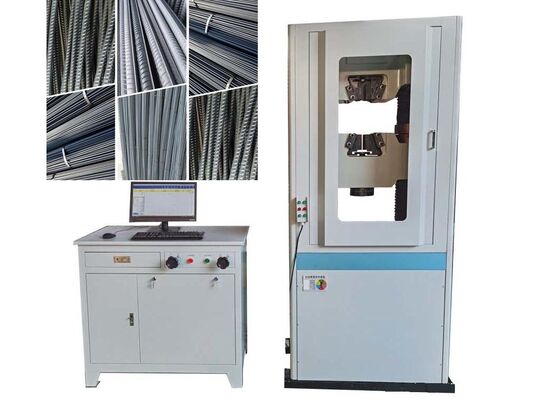 Hydraulic Universal Testing Machine Designed with Six Column Frame Structure and Servo Valve for and Automated Material Testing