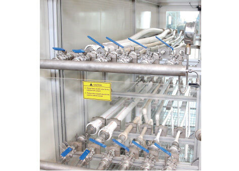 Modular Pipeline Testing Equipment With Integrated Specimen Chamber & Industrial Chiller For Plastic Pipeline Pressure Temperature Cycle Tests