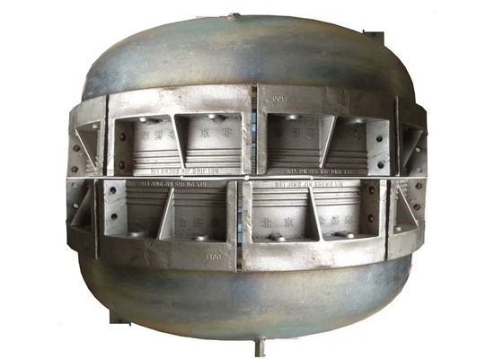 OEM Silvery White End Closure For Plastic Pipes / Pipe Fittings