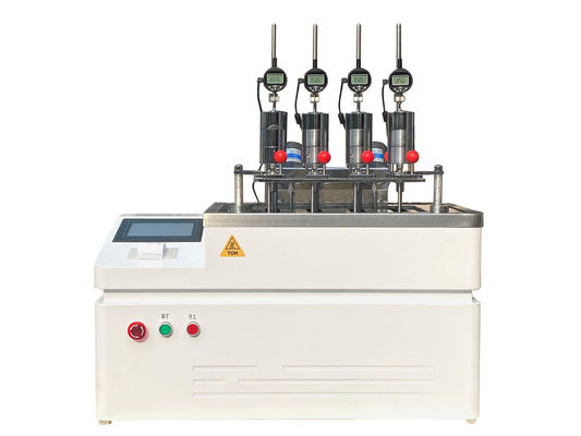 ISO 75-1 ISO 306 HDT VICAT Softening Point Test Apparatus For Thermoplastic Materials With Four Frame