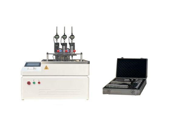 ISO75-1 ISO306 HDT VICAT Softening Point Test Apparatus Four Frame For Thermoplastic Materials
