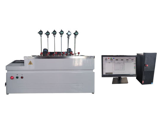 HDT ASTM D648 Heat Deflection Temperature Tester For Plastic Production