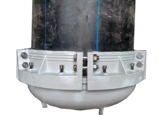 Hydrostatic Test Plug End Closure For Plastic Pipes Suitable For Large Diameter DN 800mm PVC PE Pipes Meeting ASTM D 1598