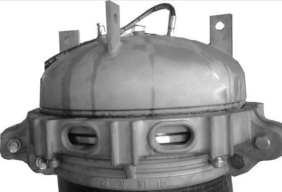 Fechamento final para tubos de plástico fabricados em aço inoxidável durável ou aço carbono para testes de pressão de longa duração