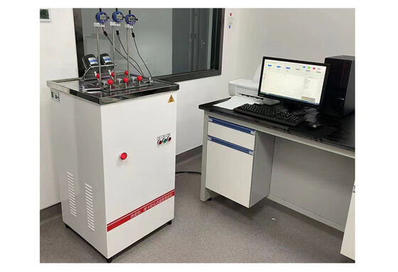 HDT VICAT Tester for Temperature Testing of Ebonite and Long Fibre Reinforced Composites with Test Speed 120 Degrees Celsius per Hour