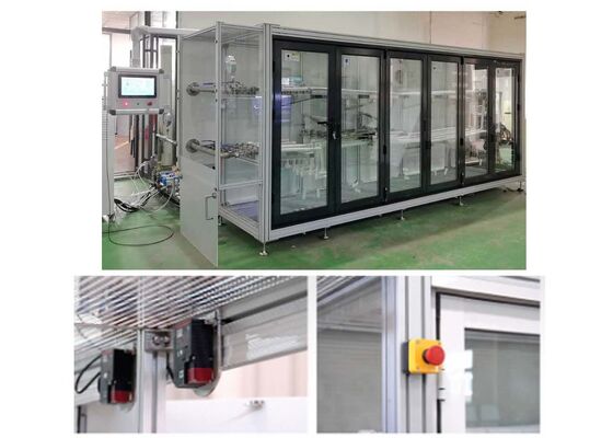 Plc Control Pipe Testing Equipment For Pressure Temperature Cycle Test Of Plastic Pipes Fittings