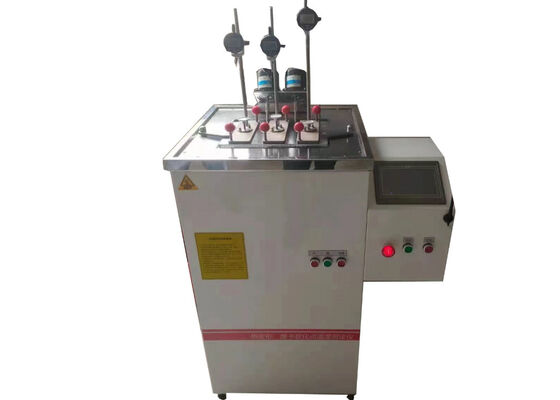 HDT Vicat Tester, Heat Deflection & Vicat Softening Point Instrument with Real-Time Monitoring and Auto Heating Stop for Plastic Material Testing